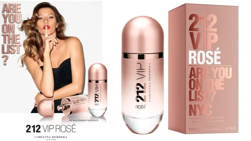 Carolina Herrera 212 VIP Rose Keharuman Pesta Kota New York